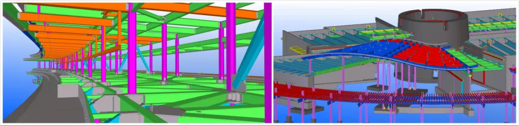 Industry Prefabricated Prefab Fabricated Modular Modern Workshop Warehouse Greenhouse Building Design Galvanized Light Metal Steel Frame Construction Structure